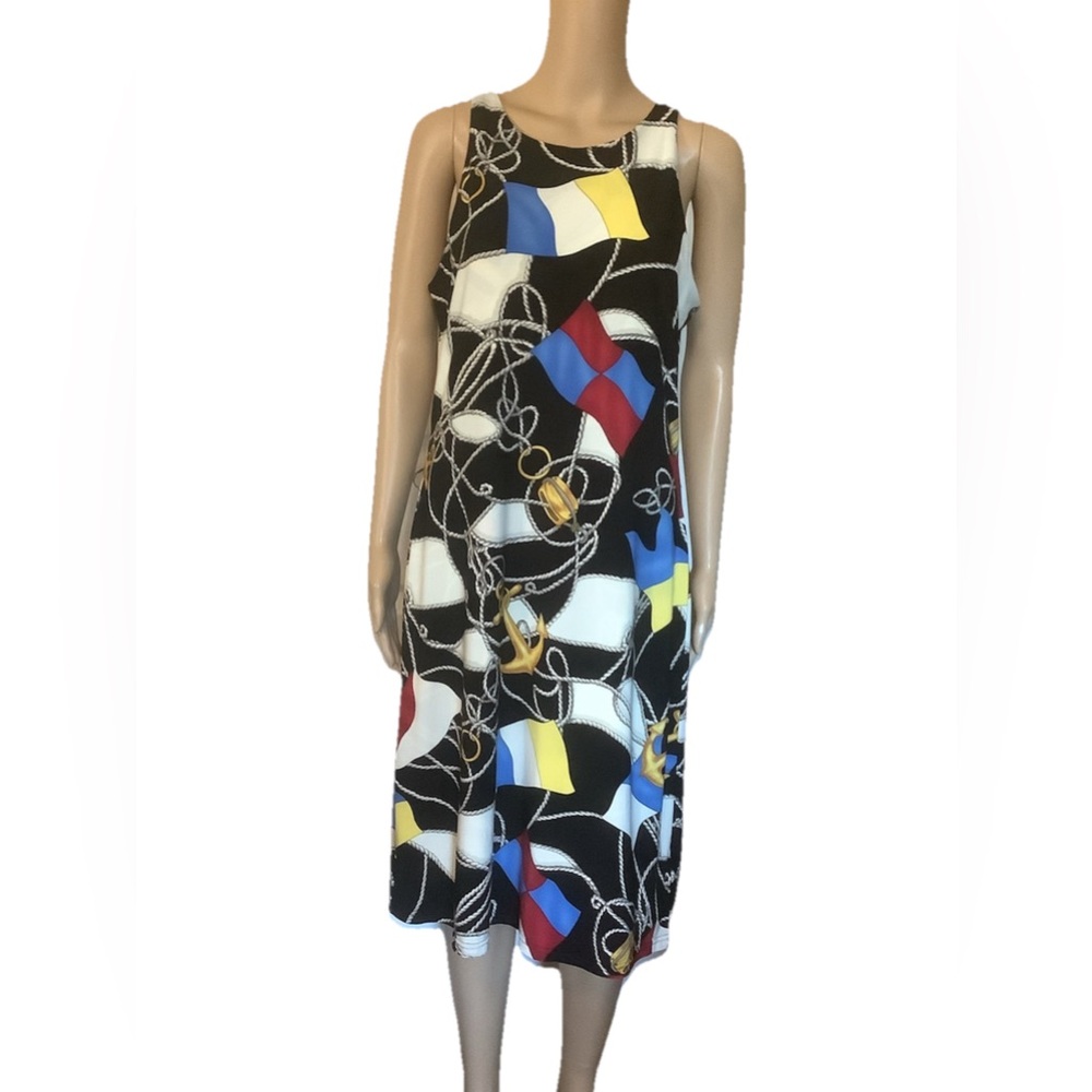 Lauren Ralph Lauren Colorful Dress Sz Large women’s
